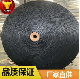 廠家直銷水泥電廠碼頭工業皮帶橡膠傳送帶800*6型輸送帶