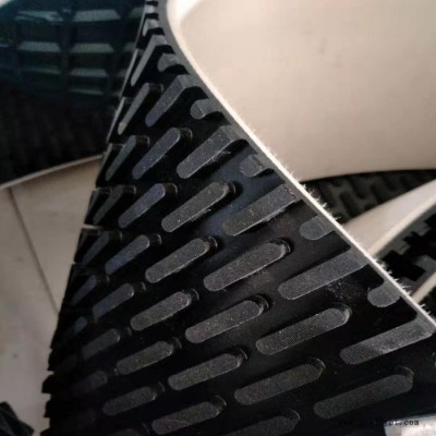 鴻振 砂光機輸送帶 黑色一字紋砂光機輸送帶 9毫米橡膠傳送帶現貨定做尺寸 菱形格卷料