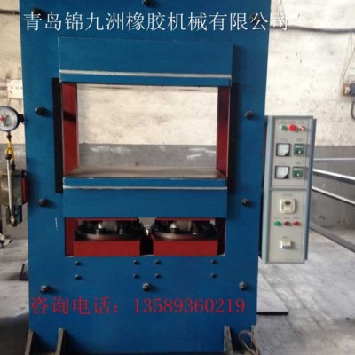 現(xiàn)貨供應(yīng)160T雙杠框式平板硫化機XLB-D1.60MN1000*600  帶手動工作閥液壓電加熱 錦九洲橡膠橡塑成型機