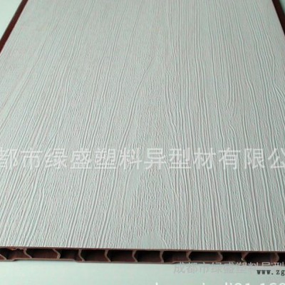 低碳環保PVC塑料淡木紋整體墻面 20公分寬天派低碳環保PVC塑料淡木紋整體墻面