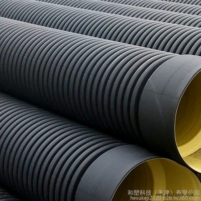 HDPE雙壁波紋管DN700HDPE管生產廠家