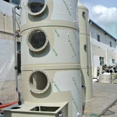 【昊馳】PP噴淋塔    廢氣處理設備    廢氣吸收塔 工業  噴漆環  除塵廢氣凈化塔 PP水噴淋塔