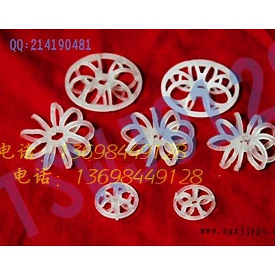 泰勒花環(huán)填料、燈籠環(huán)、科斯特、雪花環(huán)、帶刺，規(guī)格多品種全塑料傳質(zhì)設(shè)備填料鋼鐵脫硫 聚丙烯PP PVC CPVC