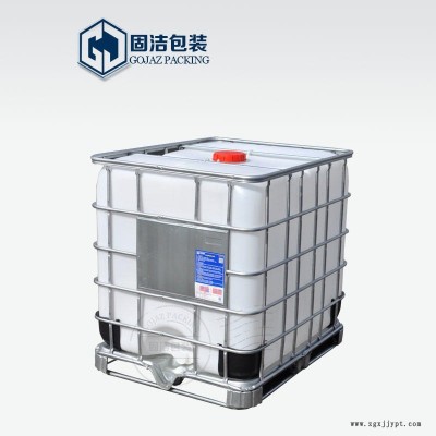 廠家直銷無(wú)閥1000L全新噸桶 化工包裝桶  集裝桶堅(jiān)固耐用 1噸車用尿素桶 1000升防凍液桶