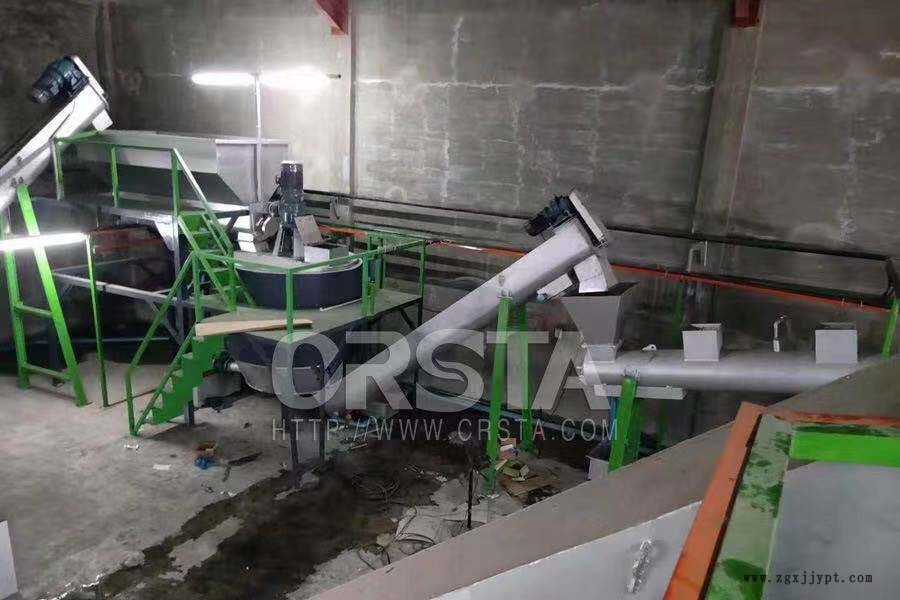 塑料再生機械流水線