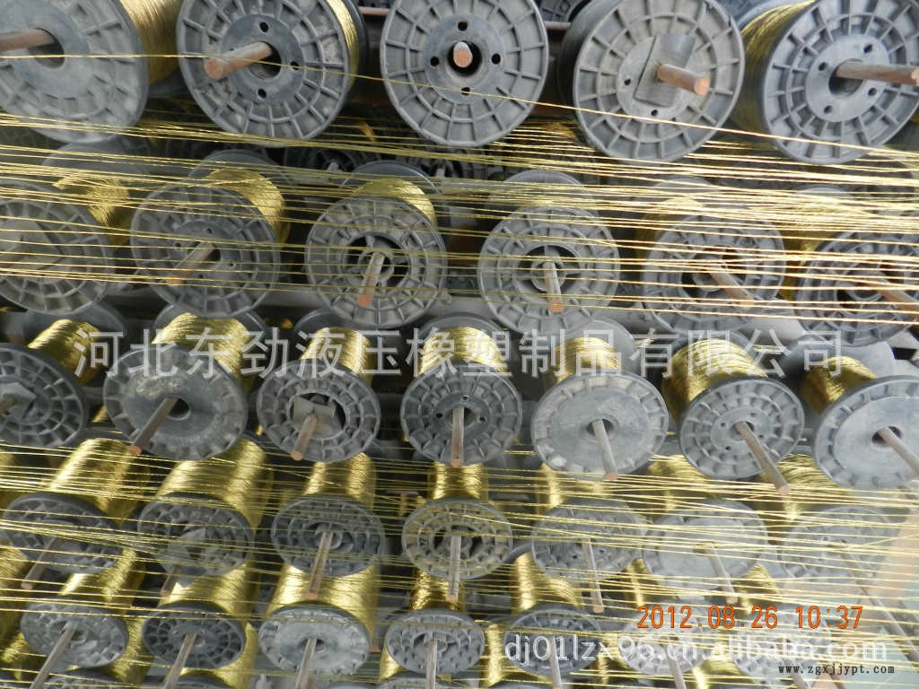 東勁橡塑橡膠廠批發熱壓機全銅硅膠線編織緩沖墊/耐熱緩沖墊示例圖6