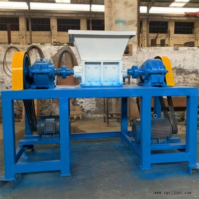 新型輪胎撕碎機 雙軸塑料撕碎機 輪胎撕碎機 400型撕碎機廠家