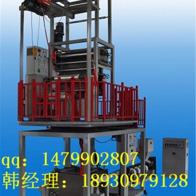 PVC熱收縮上旋轉(zhuǎn)吹膜機（吹膜機哪里有）PVC吹膜機標(biāo)簽吹膜