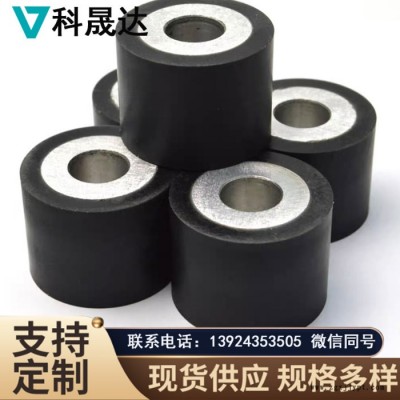 科晟達來圖來樣加工定做 東莞膠輪批發供應輸送聚氨酯導向輪抗磨損不脫膠壓線輪軸承包膠輥聚氨酯包膠輪