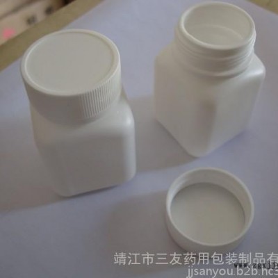 藥用塑料瓶、塑料瓶、藥用包裝瓶、方塑料瓶、60Ml塑料瓶、口服固體塑料瓶