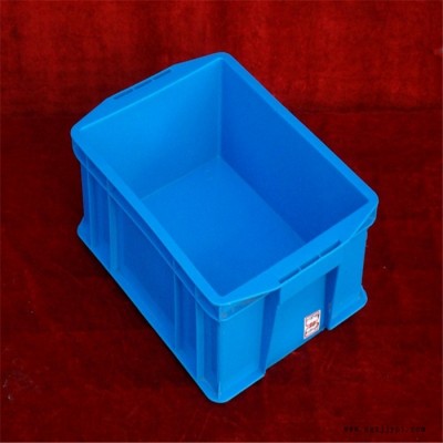 塑料箱  品種規格齊全 各種尺寸可疊落藍色塑料箱 九州塑料