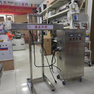 河南立式全自動玻璃瓶感應鋁箔封口機定制 塑料瓶藥瓶立式封口機批發 全自動各種復合塑料軟管鋁箔封口機 生產線鋁箔封口機