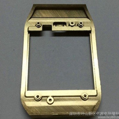 手表殼邊框制作 金色外殼模具設計制造 創意外觀精美手板表殼