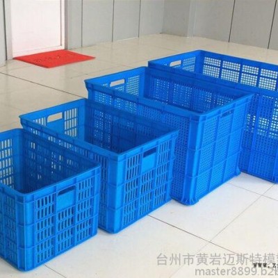 廠家供應塑料仿藤塑料筐模具  周轉箱模具
