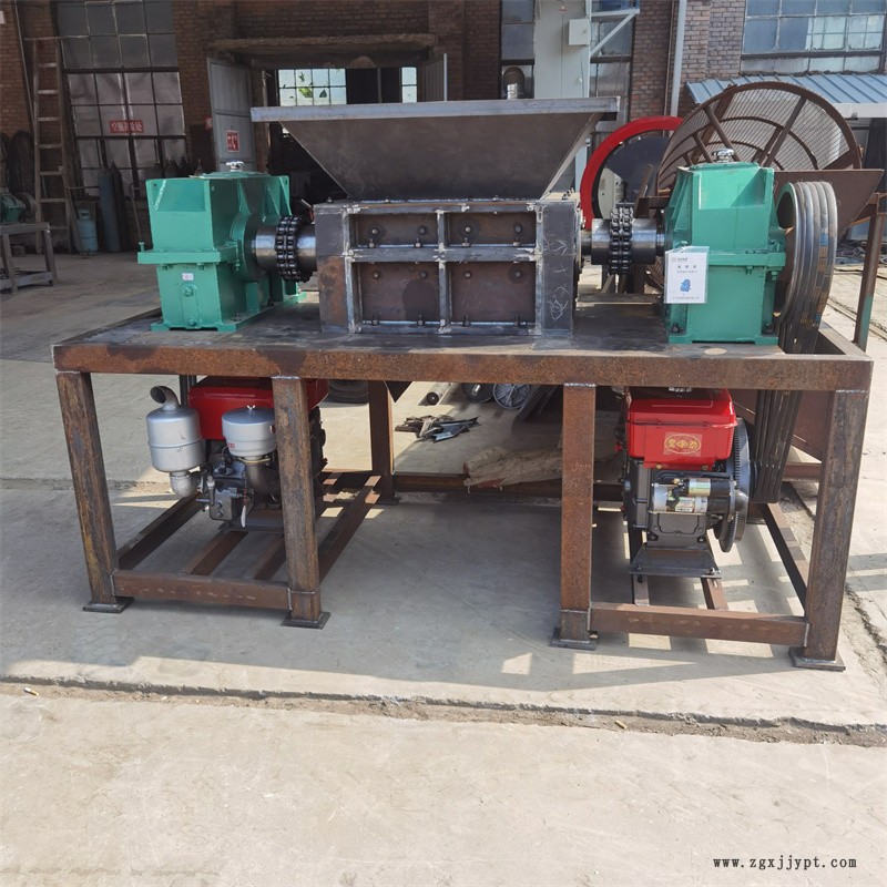 銅屑撕碎機 聚丙烯撕碎機 卓泰400型鋁板撕碎機