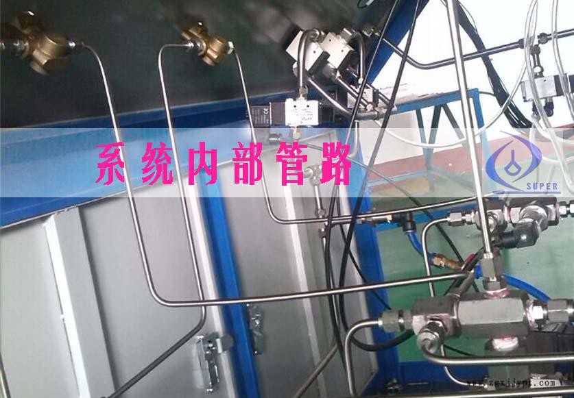 自動檢測試驗設備內部配置管路