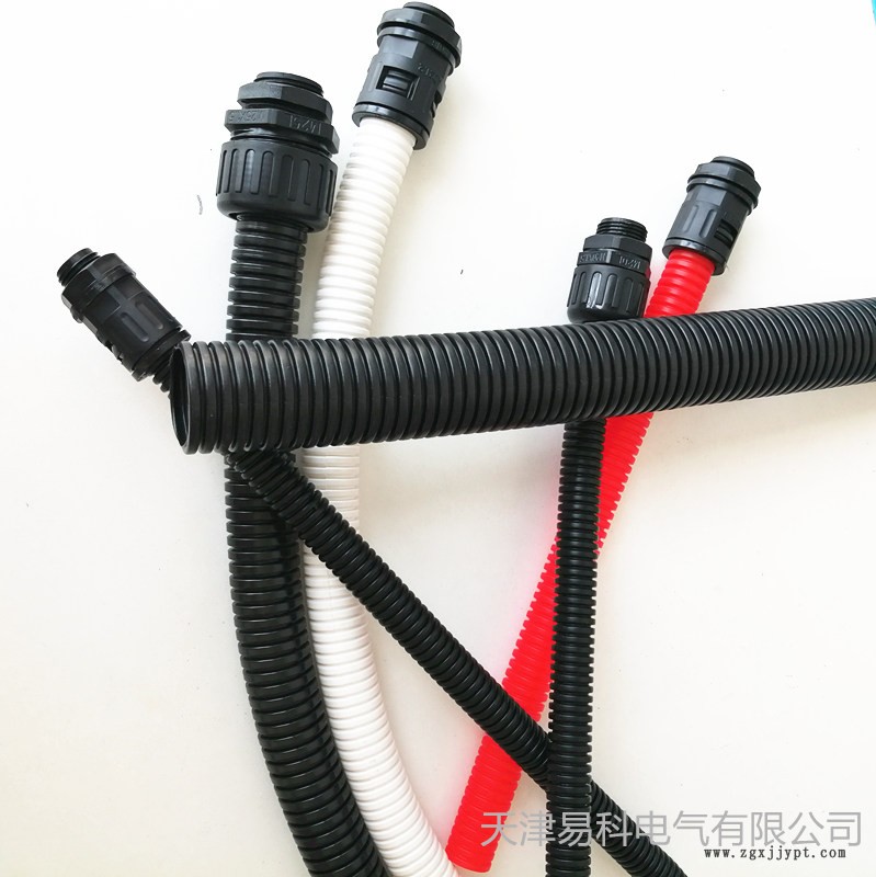 青海果洛廠家批發尼龍軟管黑色塑料軟管 雙層雙開口尼龍軟管 規格齊全