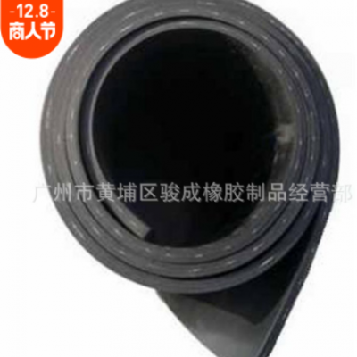 廠家供應 橡膠黑平板工業膠板耐油防靜電耐損黑色高壓絕緣橡膠板