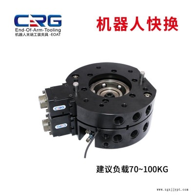 蘇州希瑞格機器人快換盤自動快速切換端拾器QCA100交換用夾具機械手配件